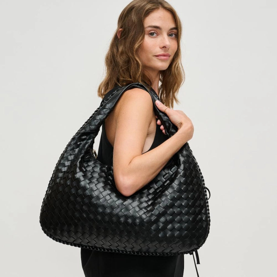 Woven Hobo Weekend Tote