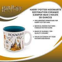 Harry Potter Hogwarts All Over Icons Destination 20oz Mug