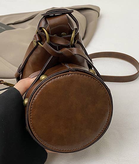 Horse Bucket Bag Punk Animals Crossbody Bag