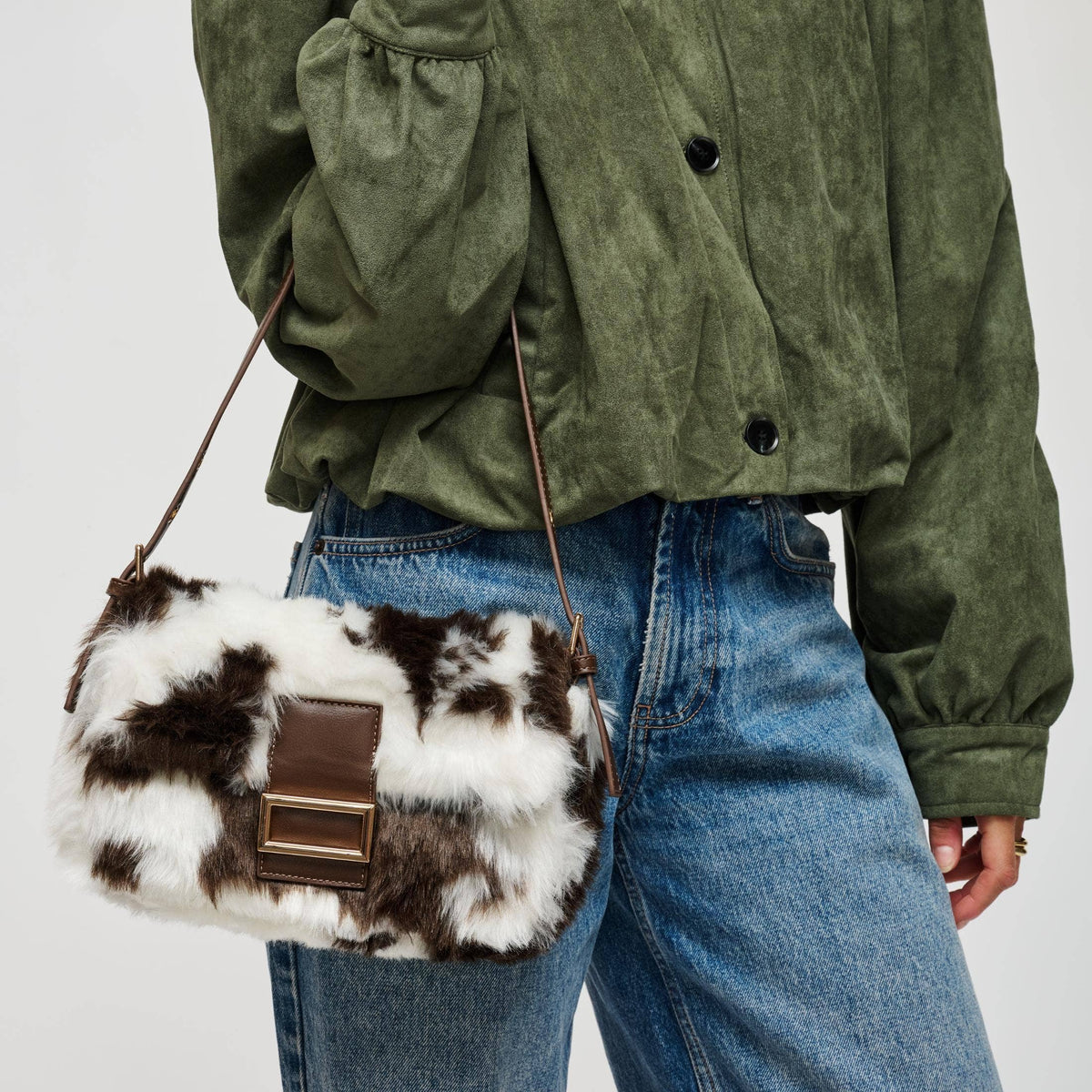 Beverly Faux Fur Crossbody