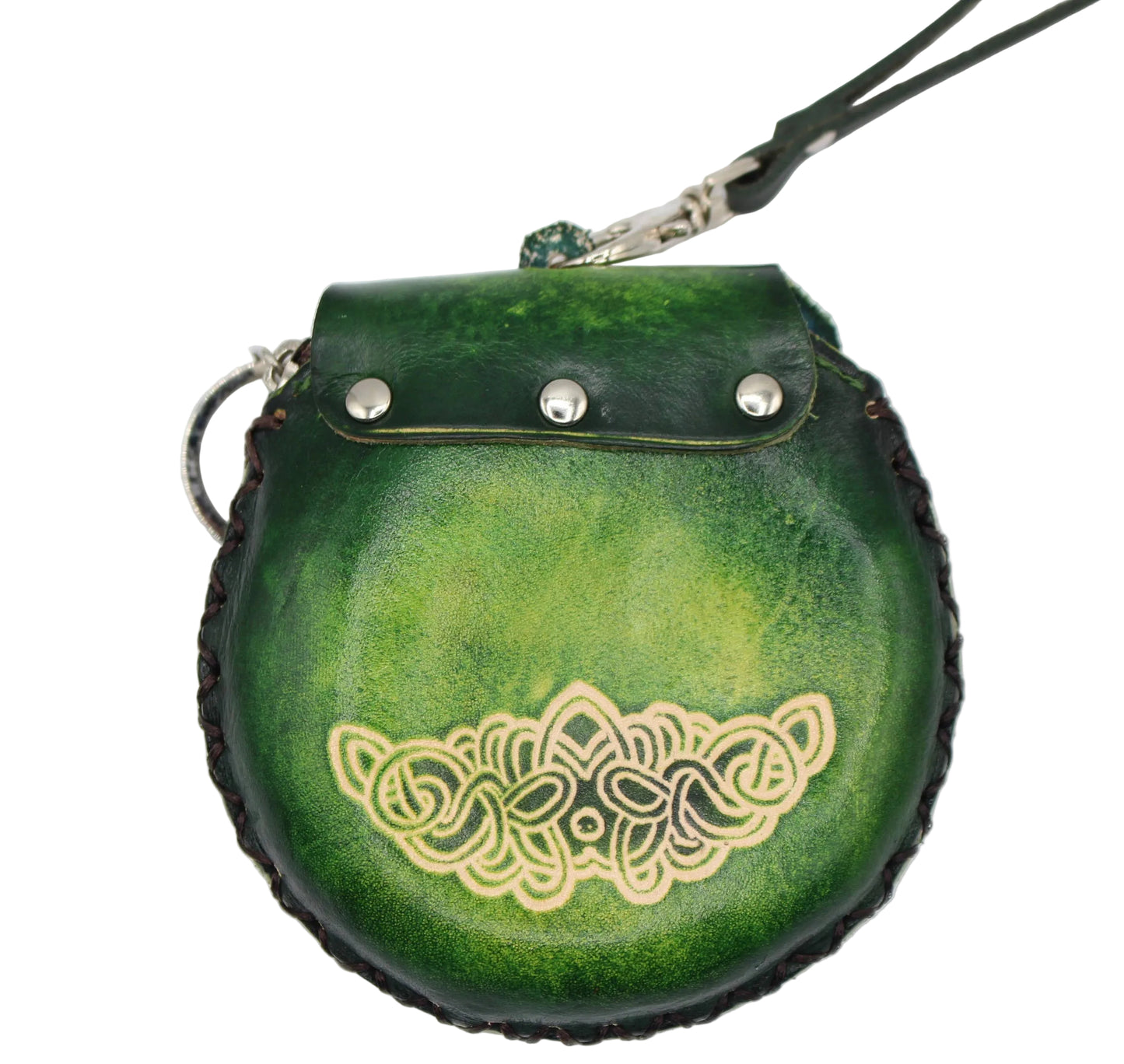 Tree of Life Wristlet leather coin purse