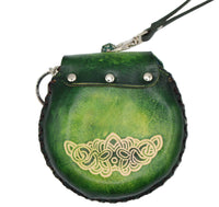 Tree of Life Wristlet leather coin purse