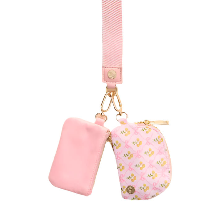 Dynamic Duo Pouch Wristlet Marigold Lane Pink