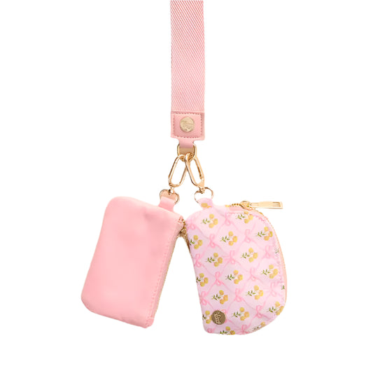 Dynamic Duo Pouch Wristlet Marigold Lane Pink