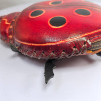 Ladybug Wristlet Leather Coin Purse Wallet