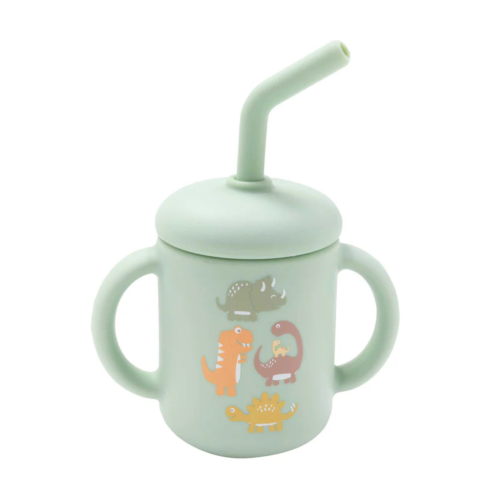 Baby Dinosaur Silicone Sippy Cup