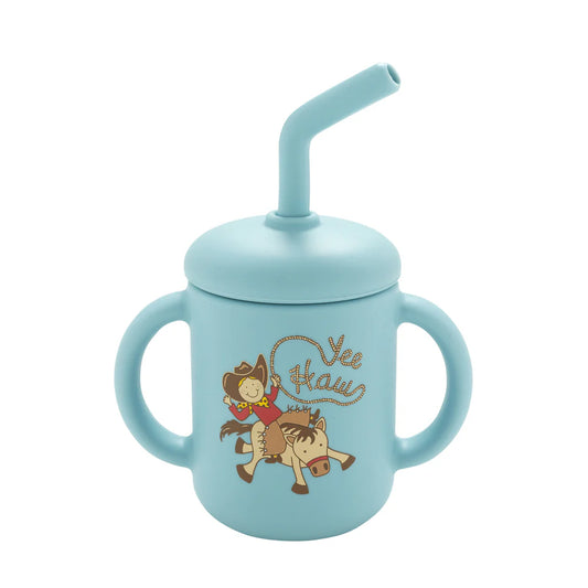 Howdy Cowboy Silicone Sippy Cup