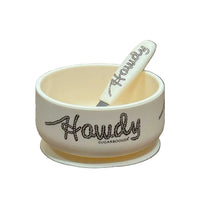Howdy Silicone Suction Bowl & Spoon Set