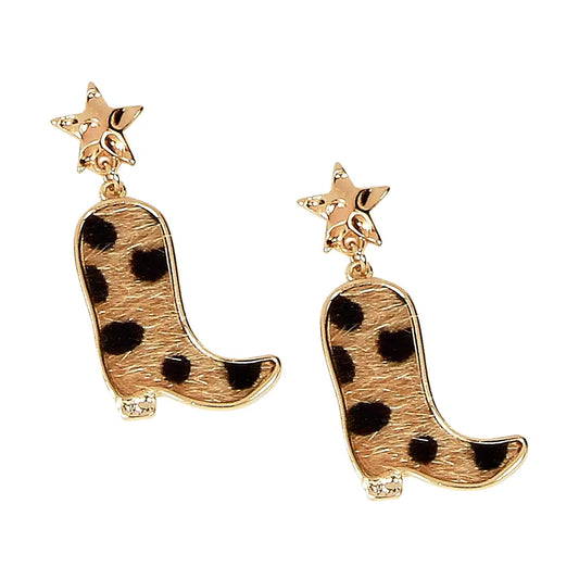 Cowboy Boot Earrings