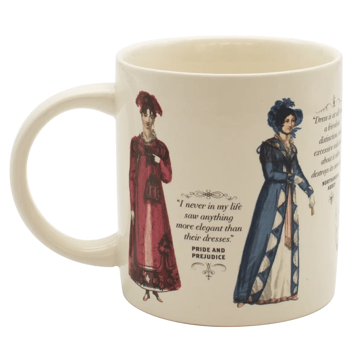 Jane Austen's Regency Finery Heat-Transforming Mug