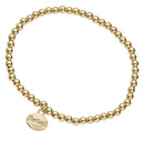 Alex Carol Gold Ball Bracelet-4mm