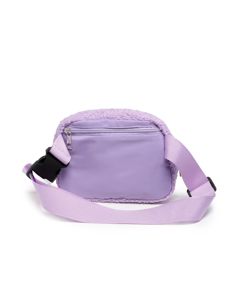 Lilac Floral Belt Bag