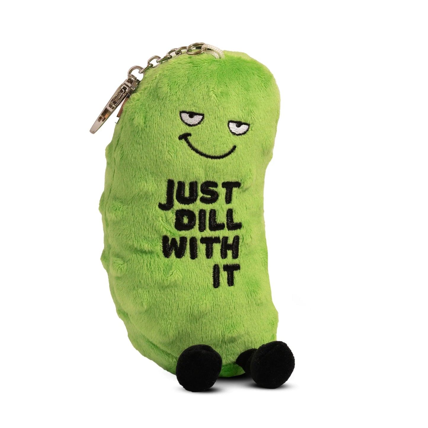 "Just Dill With It" Pickle Plush Bag Charm