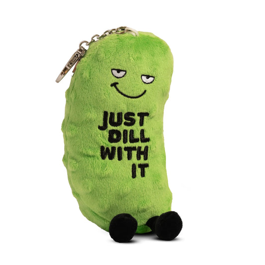 "Just Dill With It" Pickle Plush Bag Charm