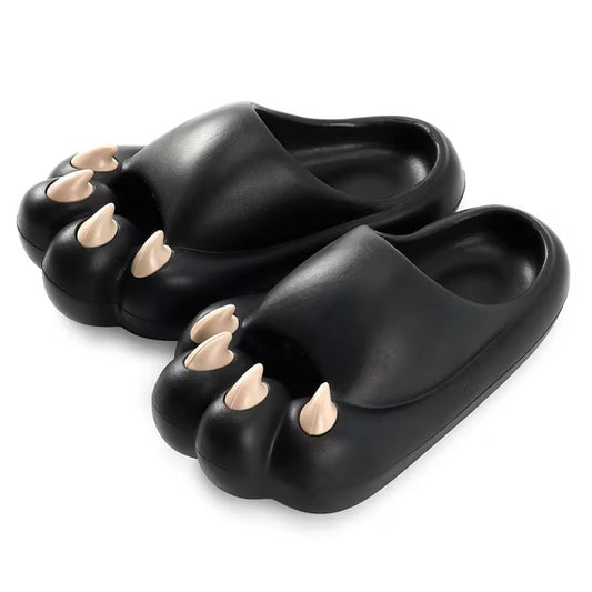 Black Claw Sandal Slippers Loafer Beach Casual Shoes