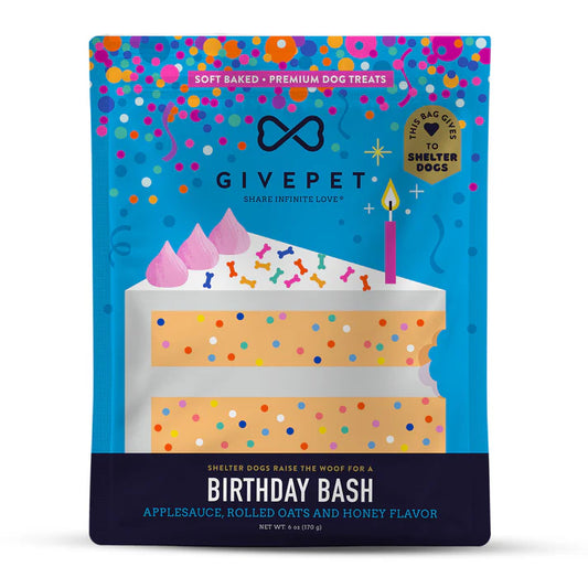 Birthday Bash Off Backed Dog Treats 6oz