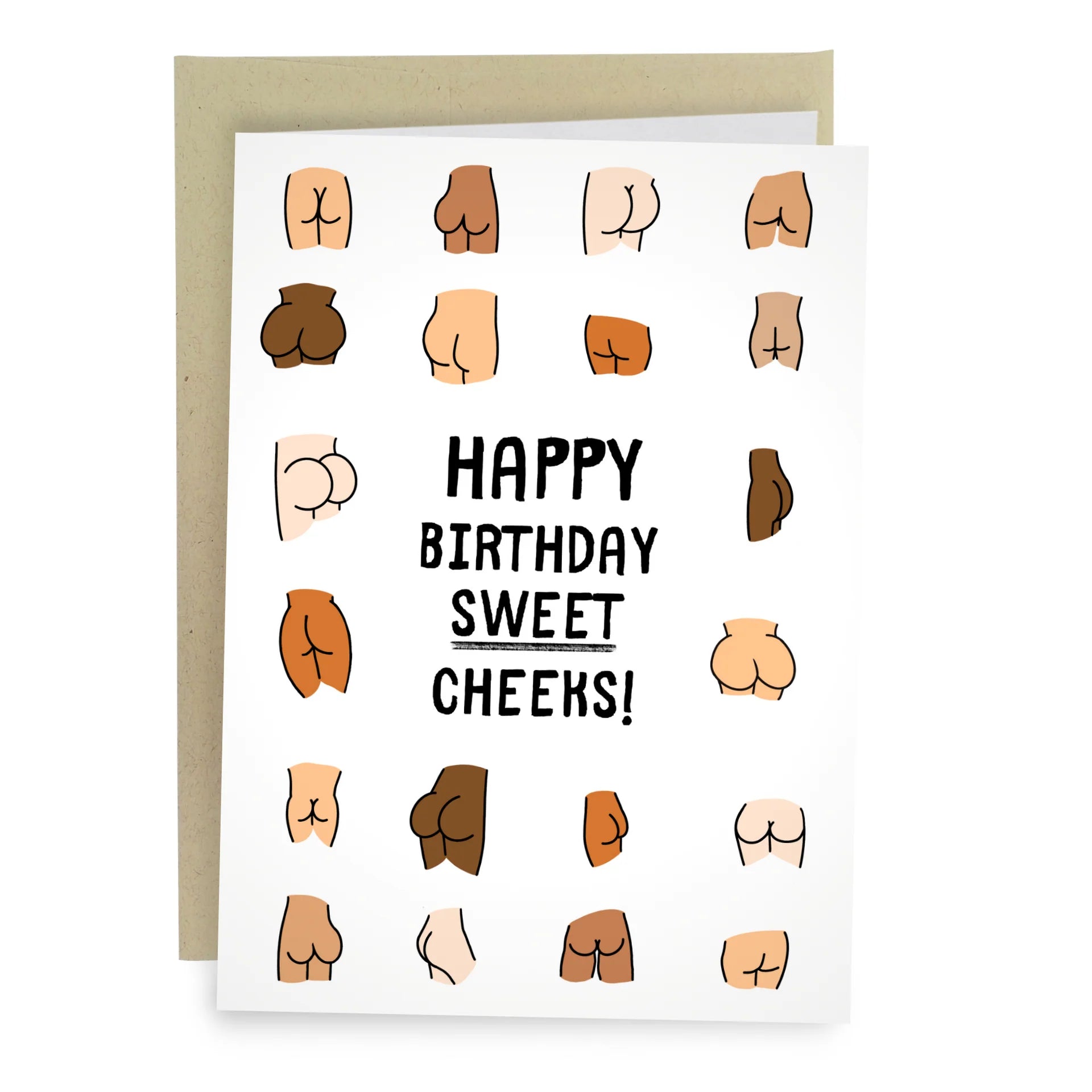 Sweet Cheeks Card – Zsa Zsa’s Unique Boutique