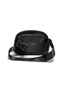 Black Smiley Belt Bag