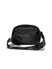 Black Smiley Belt Bag