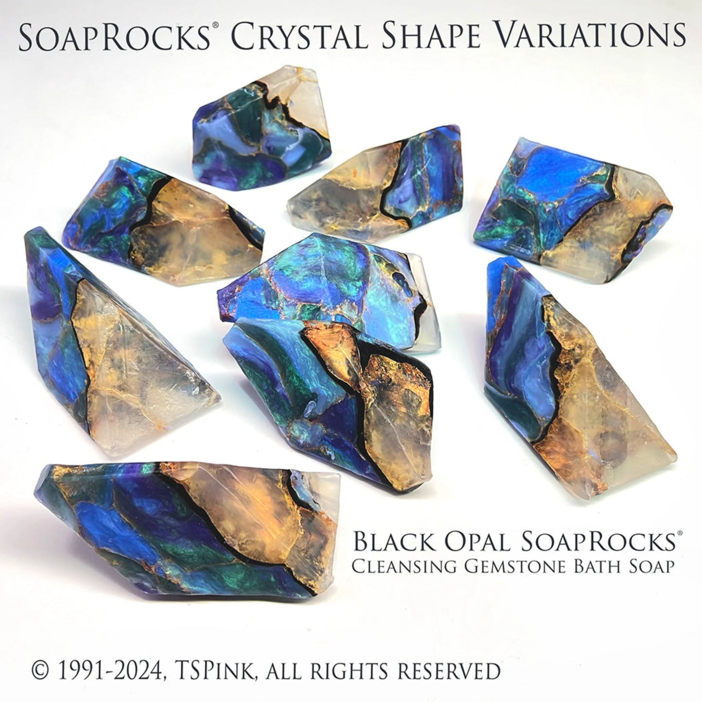 Black Opal SoapRocks 6oz
