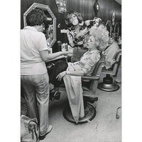 Women At Hair Salon Card