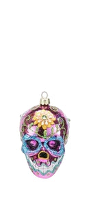 Shiny Sugar Skull Ornament