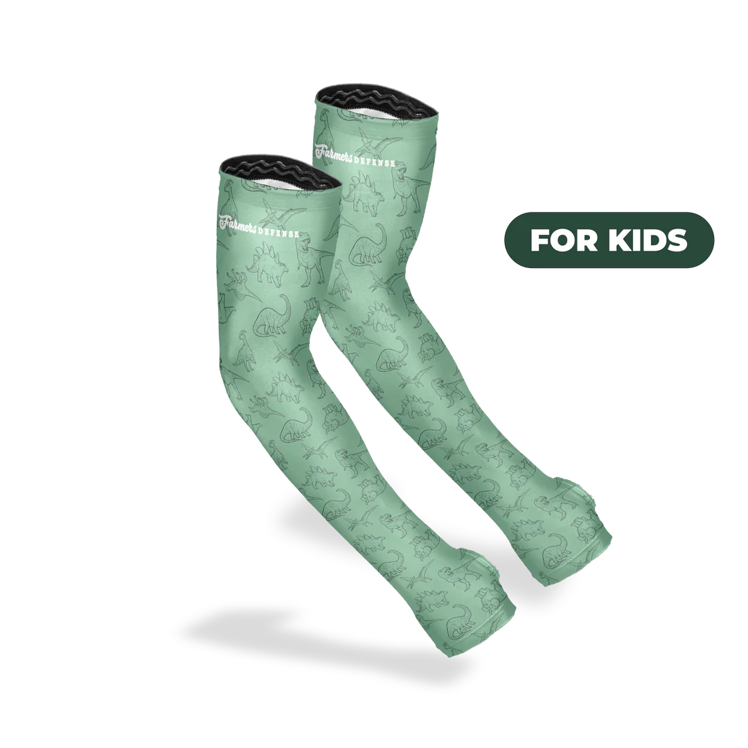 Farmers Defense Protection Sleeves -Kid's Dino's