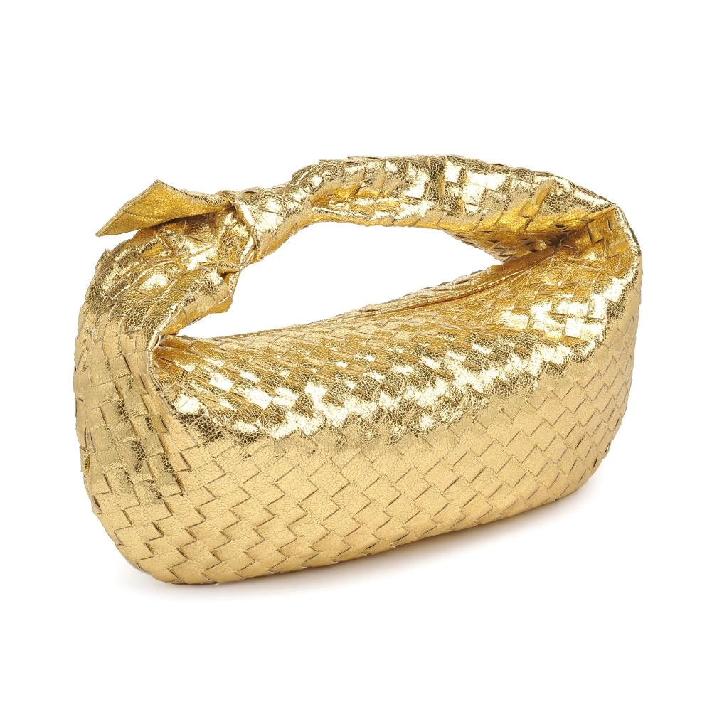 Metalic Woven Large Hobo Bag