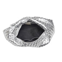 Metalic Woven Large Hobo Bag