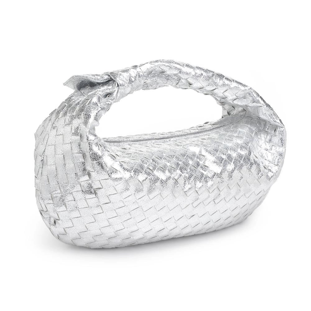 Metalic Woven Large Hobo Bag
