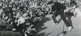 Elvis Singing at Olympia Theater Vintage Photo Fold Out Birthday Card