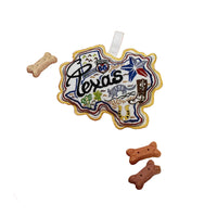 Wish You Were Here Dog Toy Texas