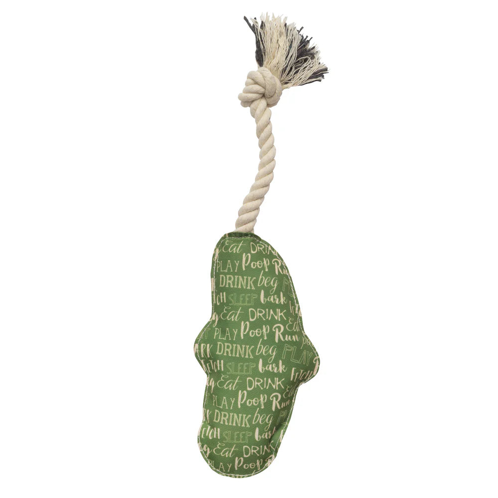 Rope Dog Toy Pickle