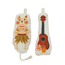 Go Kitty Go Cat Toy Set Hula Cat & Ukulele