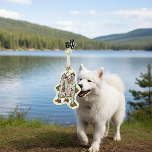 Rope Dog Toy Trout