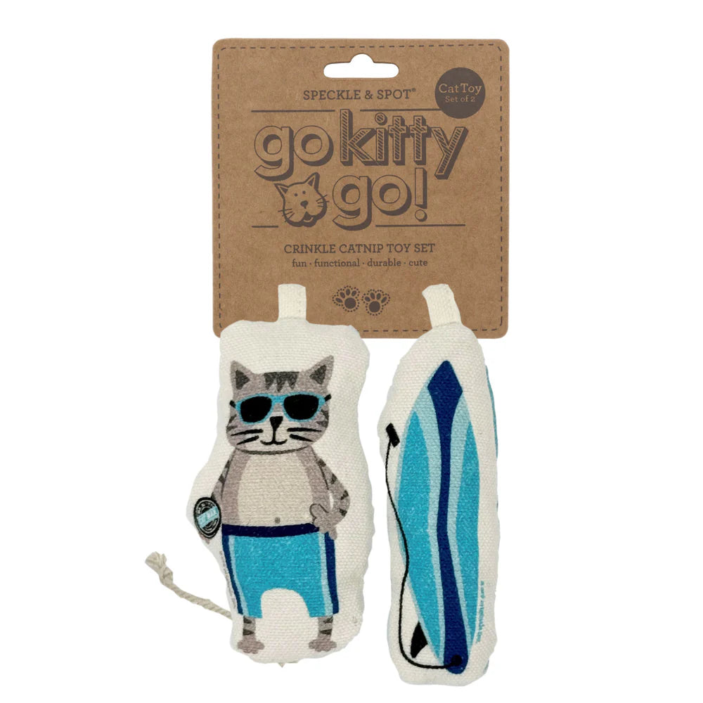 Go Kitty Go Cat Toy Set Surf Kitty