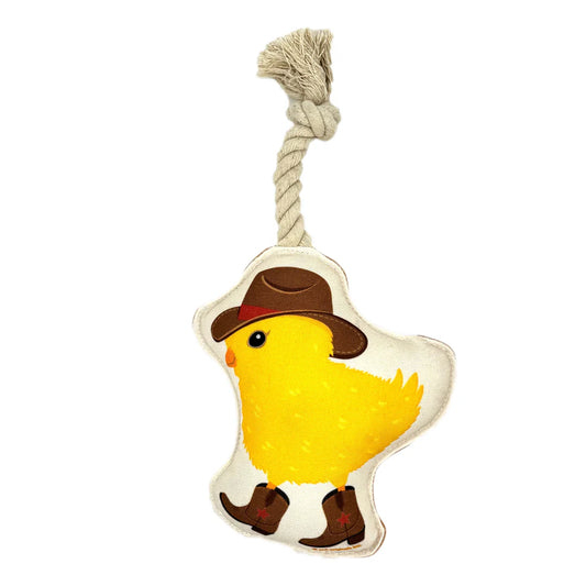 Rope Dog Toy Baby Chick