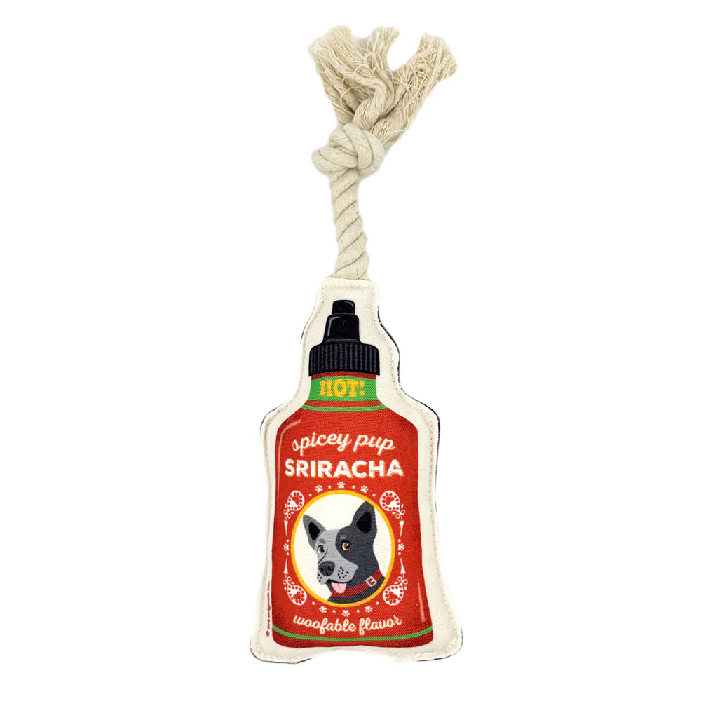 Rope Dog Toy Sriracha