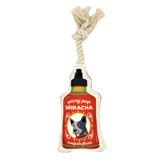 Rope Dog Toy Sriracha