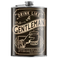 Drink Like A Gentleman Flask
