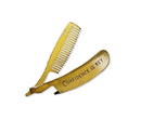 Folding Mustache Comb