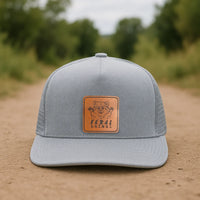 "Feral Animal" Raccoon Trucker Hat For Outdoor Nature Kids