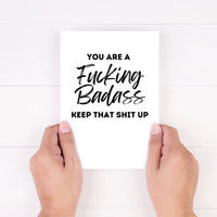 Fucking Badass Card