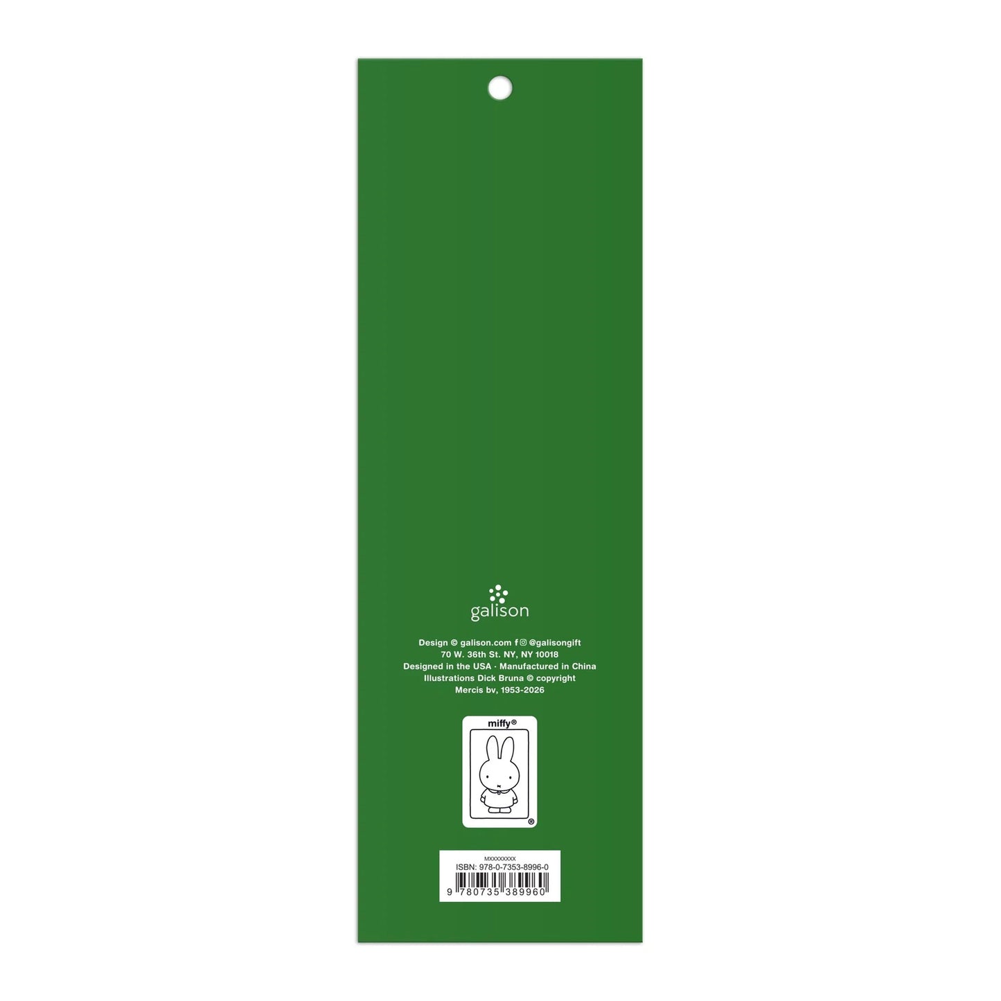 Miffy Magnetic Bookmark