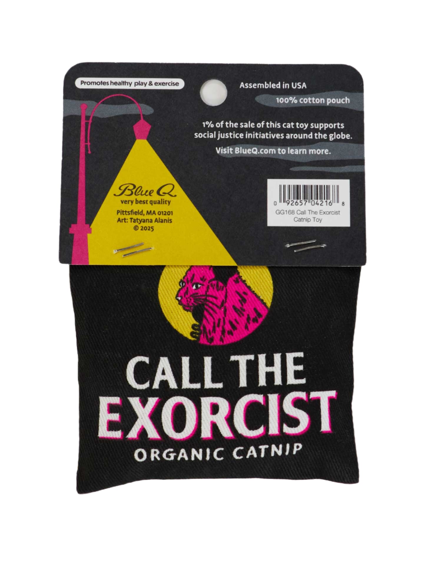 Call The Exorcist Catnip Toy