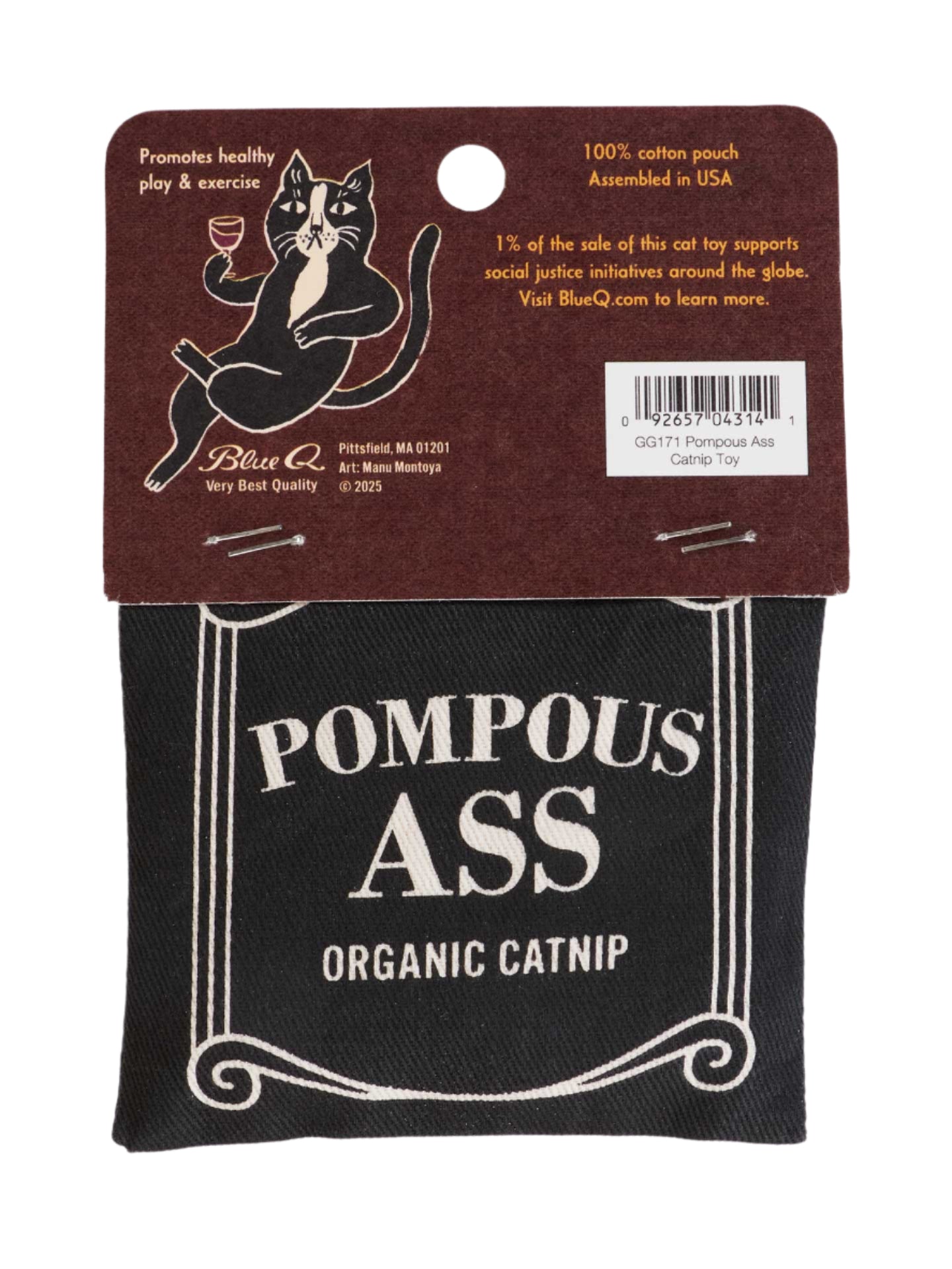 Pompous Ass Catnip Toy