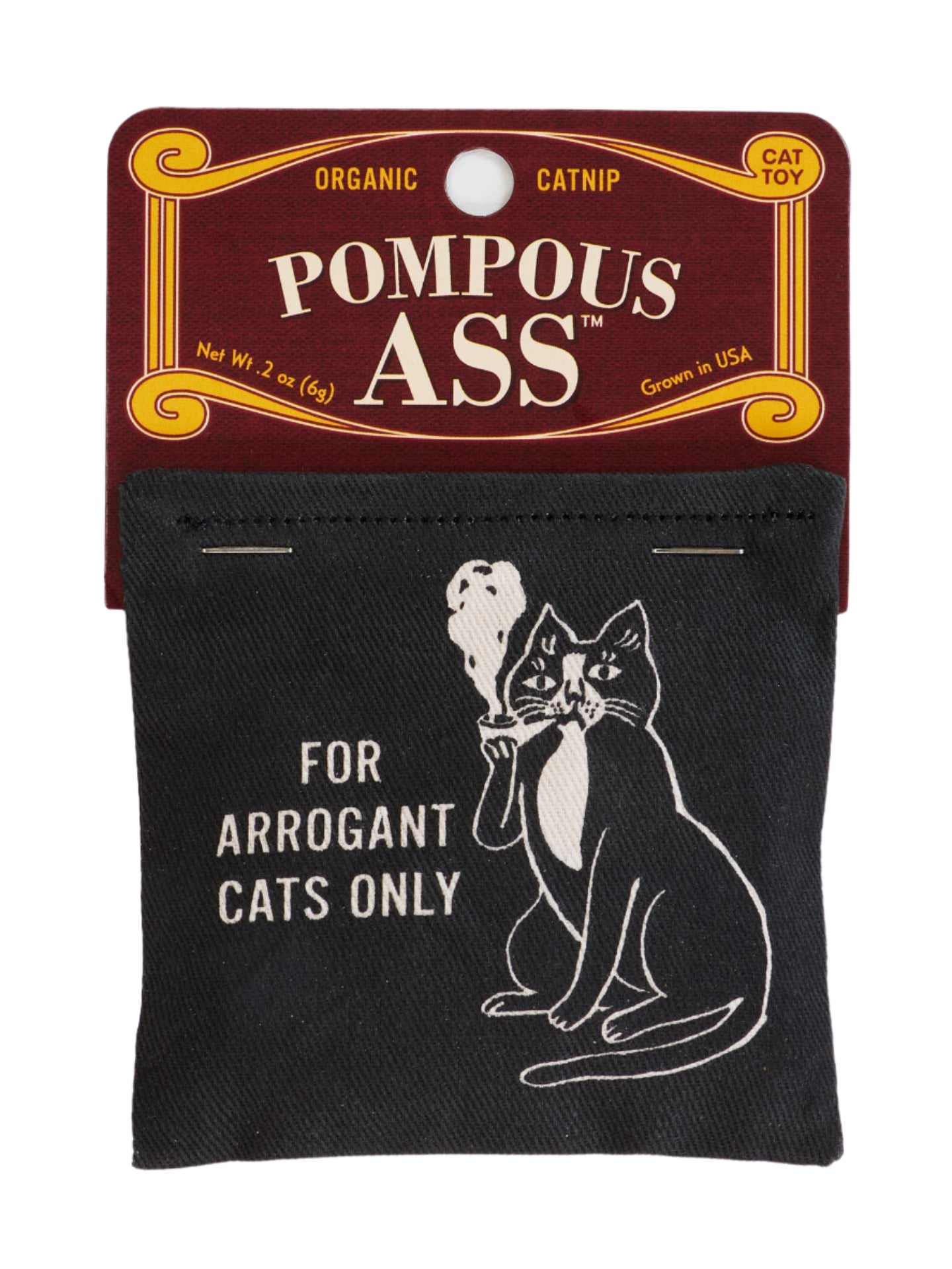 Pompous Ass Catnip Toy