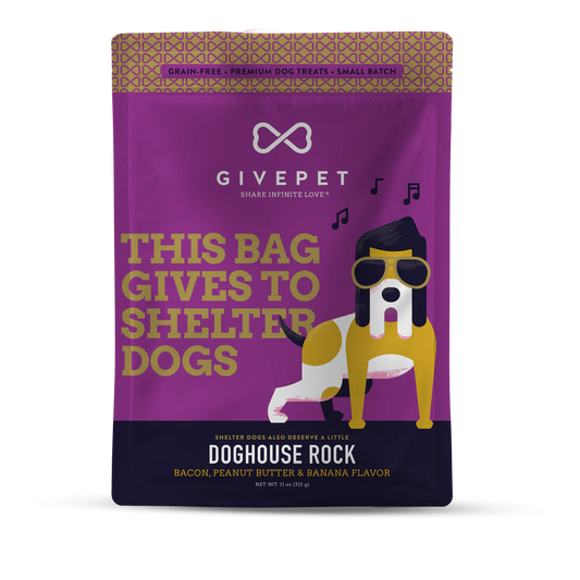 Doghouse Rock Dog Treats 11oz