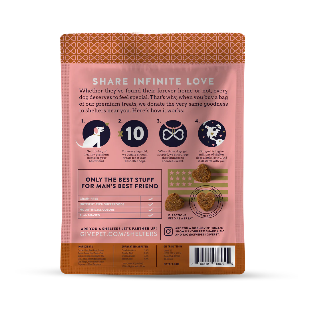 Upward Dog Soft and Chewy Training Dog Treats 6oz