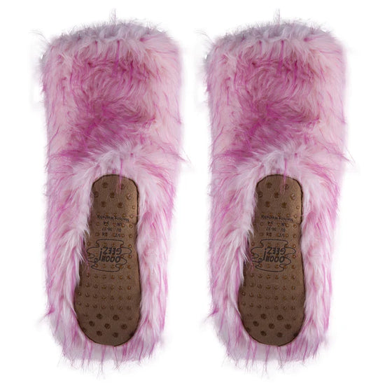 Flamingo Time Plush Slipper Socks